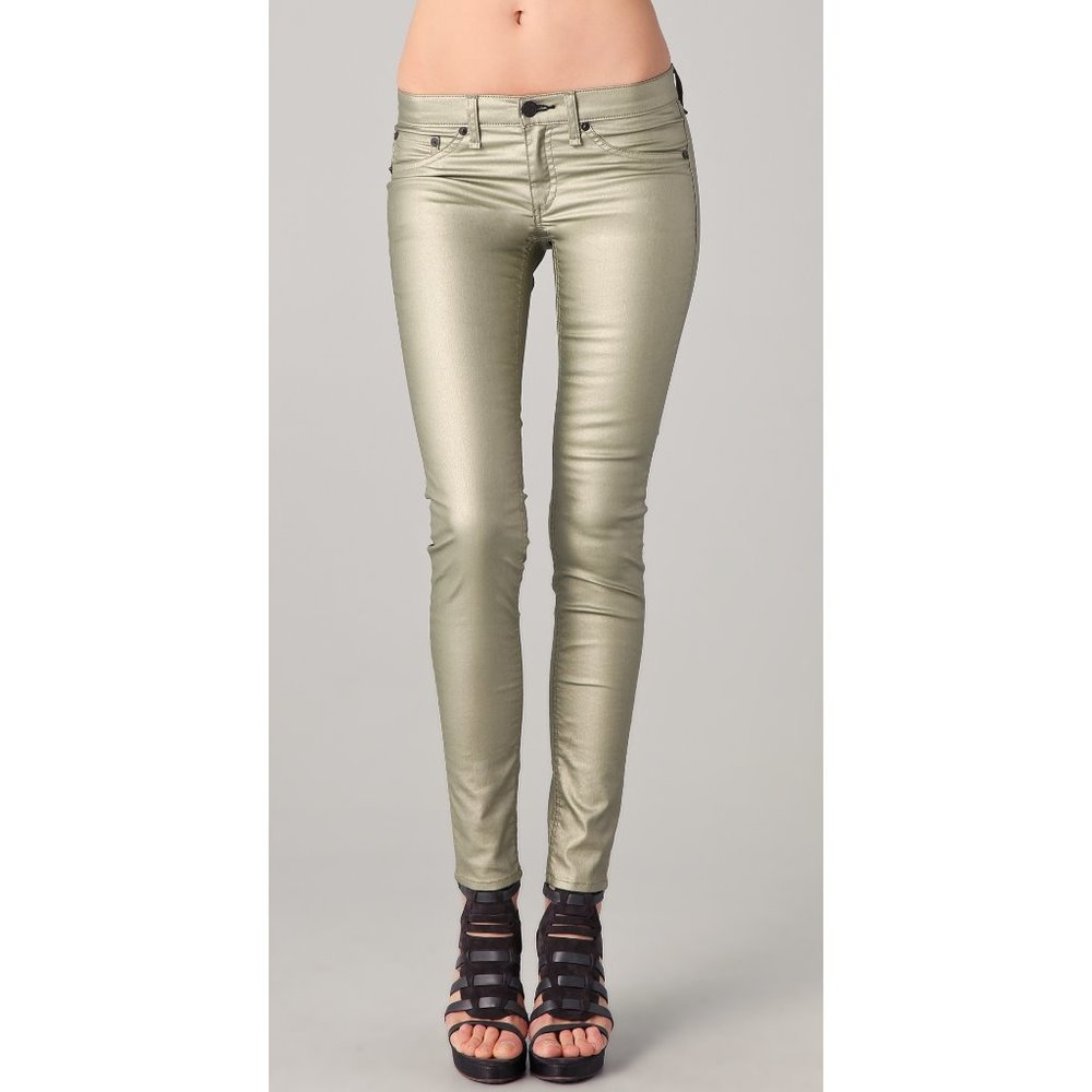 Rag & Bone JEAN The Legging Jean Size 28 Champgn